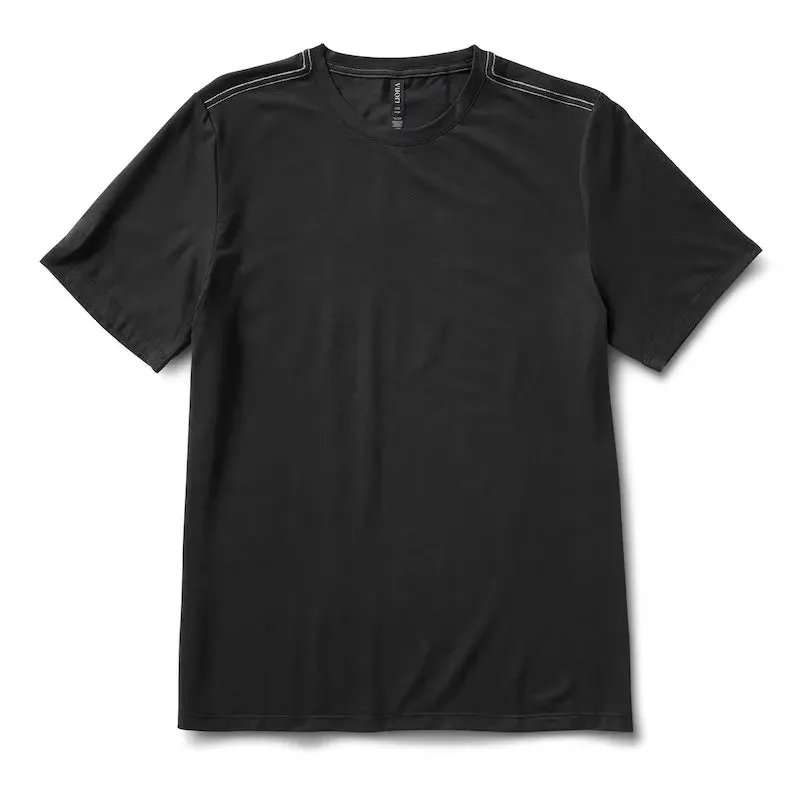 Vuori Mens Shirt Current Tech Tee Quick Fit Comfort Weekend Essential