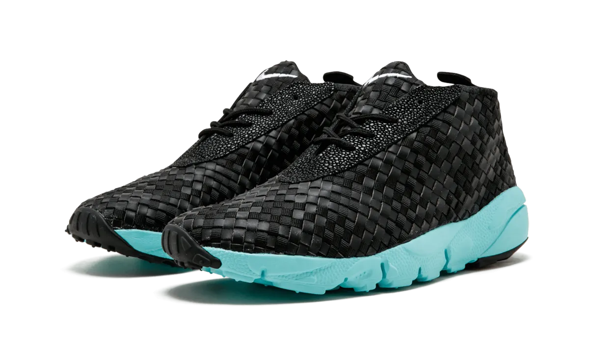 Air Footscape Desert Chukka "Black and Blue" style - enhanced shoes