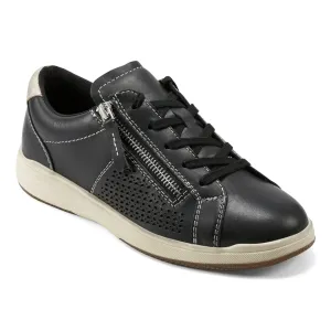 Earth Netta Black Leather Upper