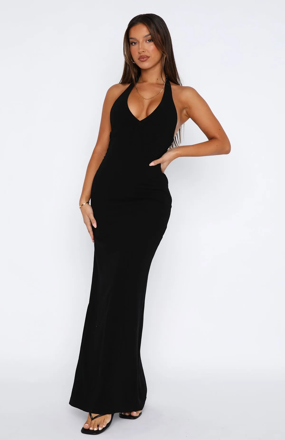 Sun Kissed Glow Maxi Dress Black Special-Edition