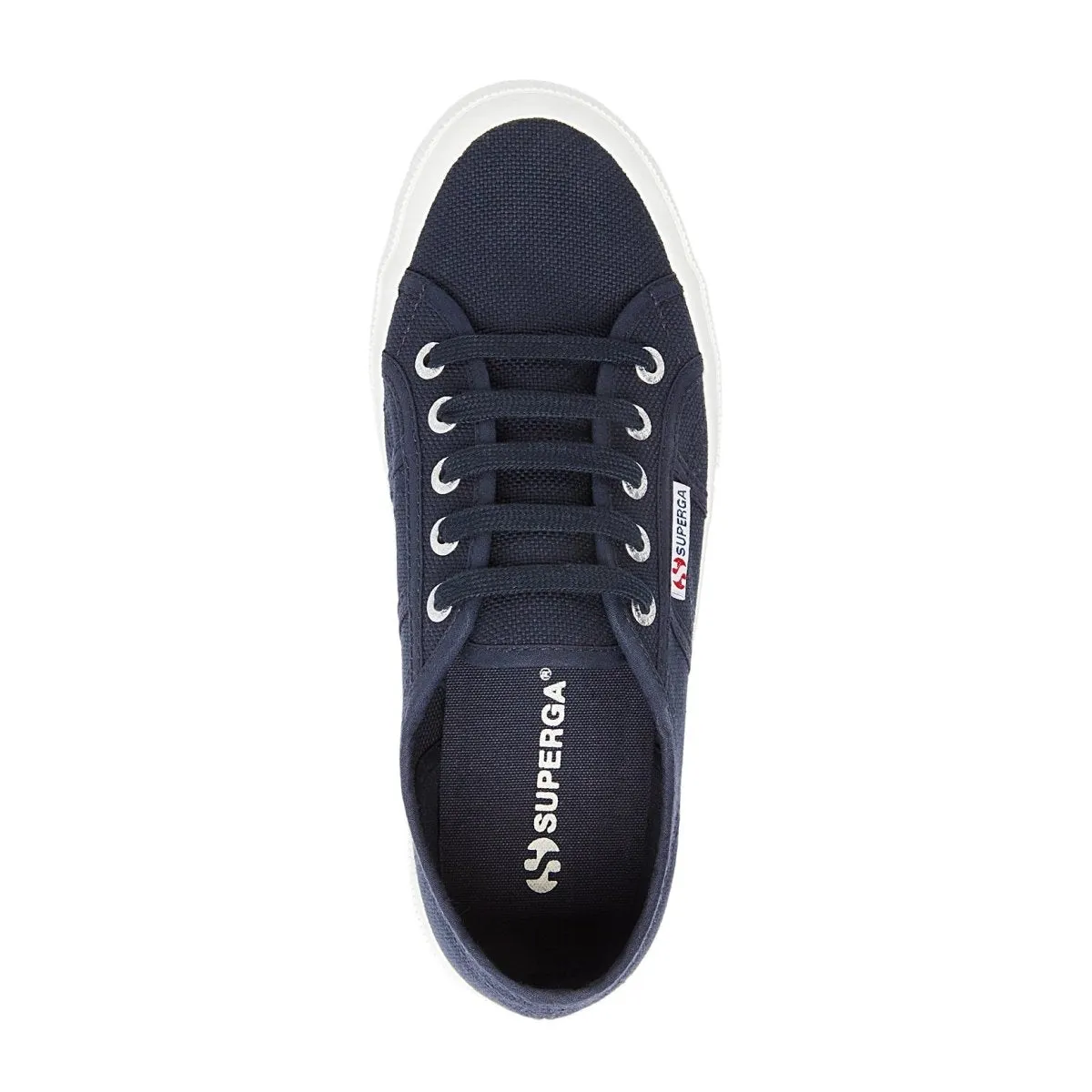 Cozy Interior MachineWashable Superga Women's 2750 Classic Navy Canvas