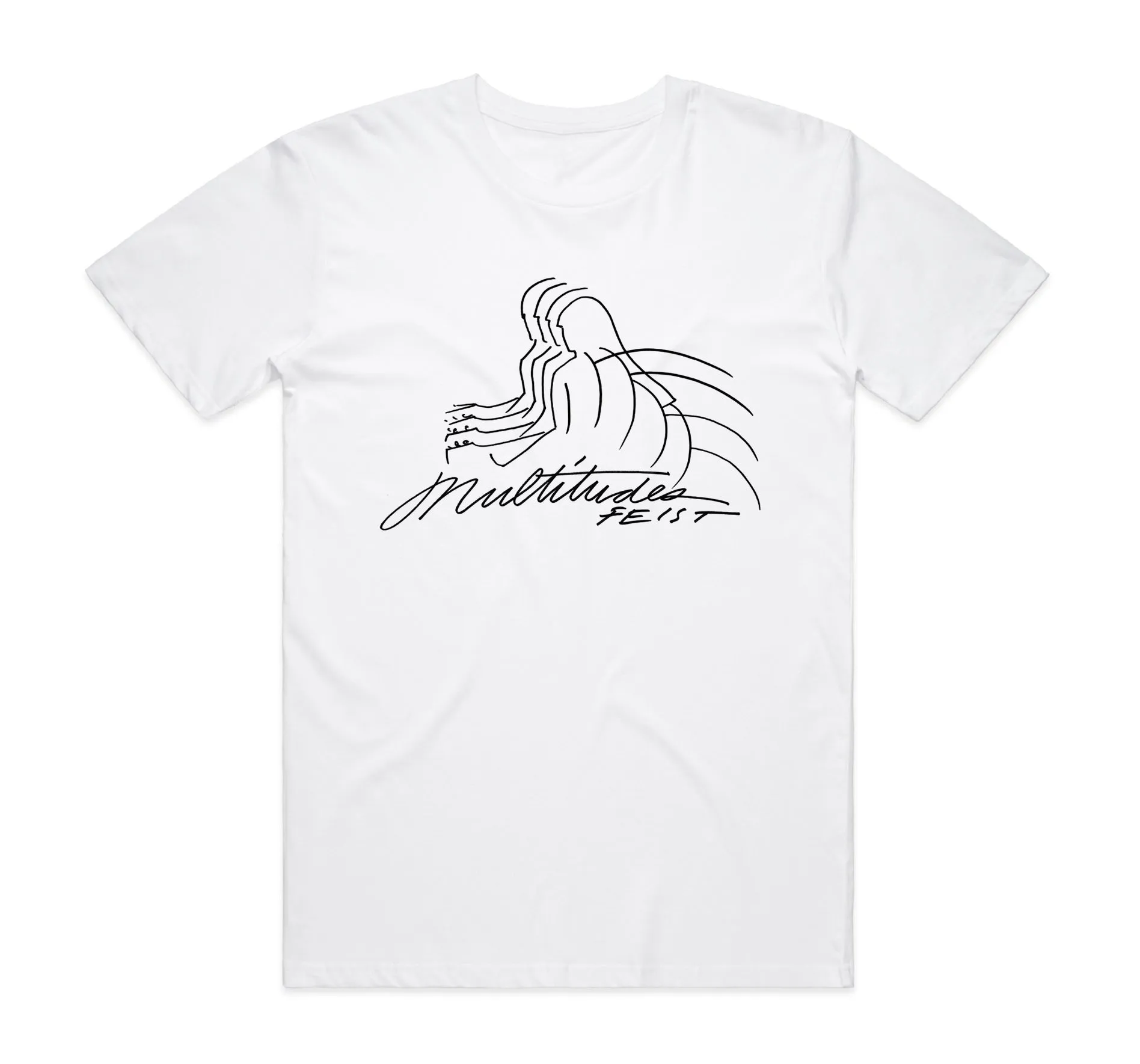 Multitudes T-Shirt Sustainable Material Blend Light Fashion