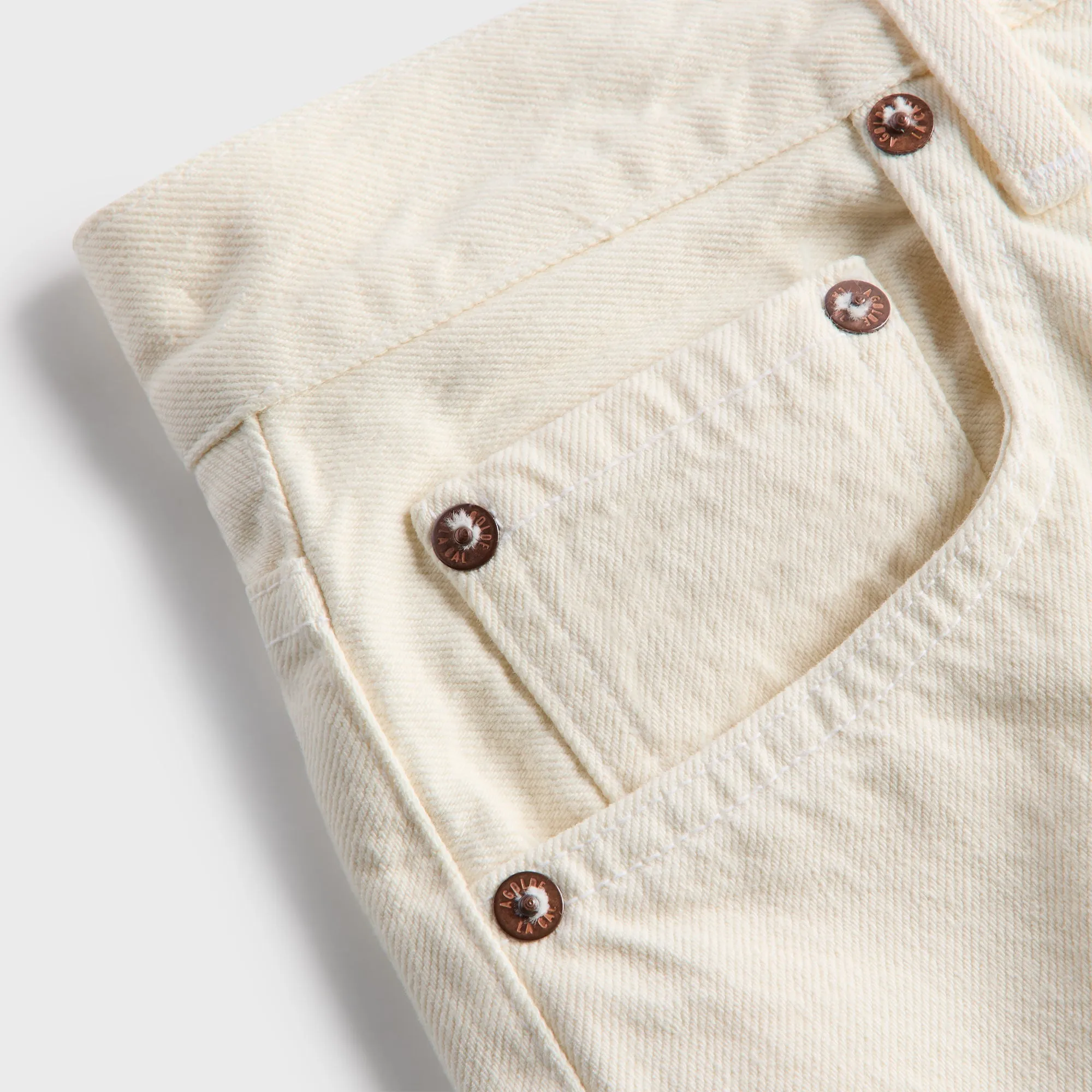 school outfit Agolde Low Slung Baggy Jean - Solar