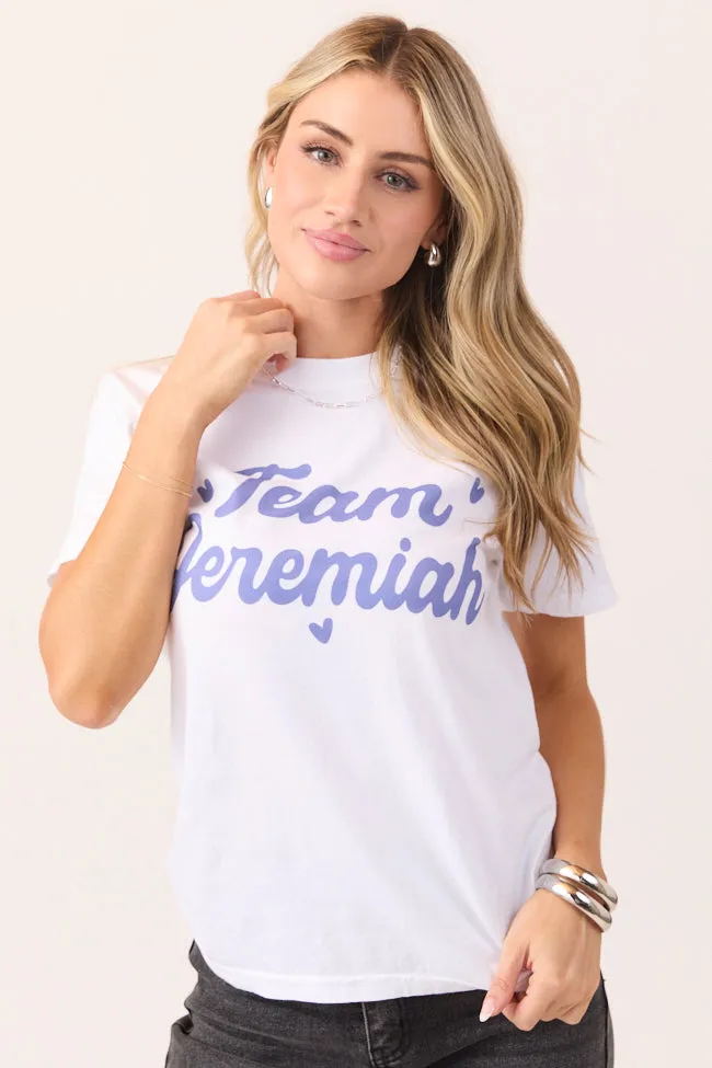 Dry Touch Run Core Team Jeremiah White Graphic Tee