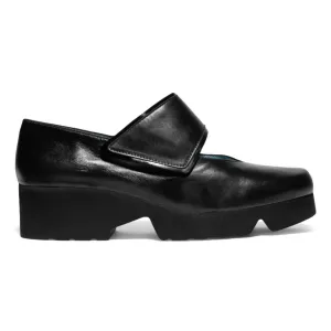 Abrasion Resistant Material Farm Jog Thierry Rabotin Women's Davis Black Nappa/Black Patent Leather