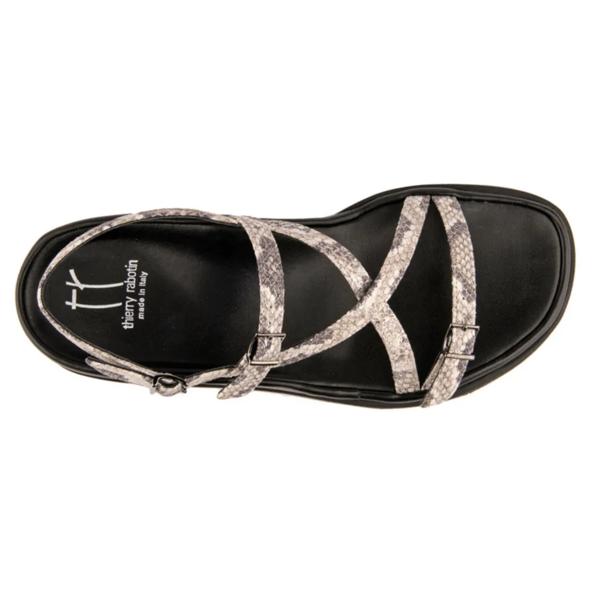 Thierry Rabotin Women's Wave Snake Print Relaxed Style