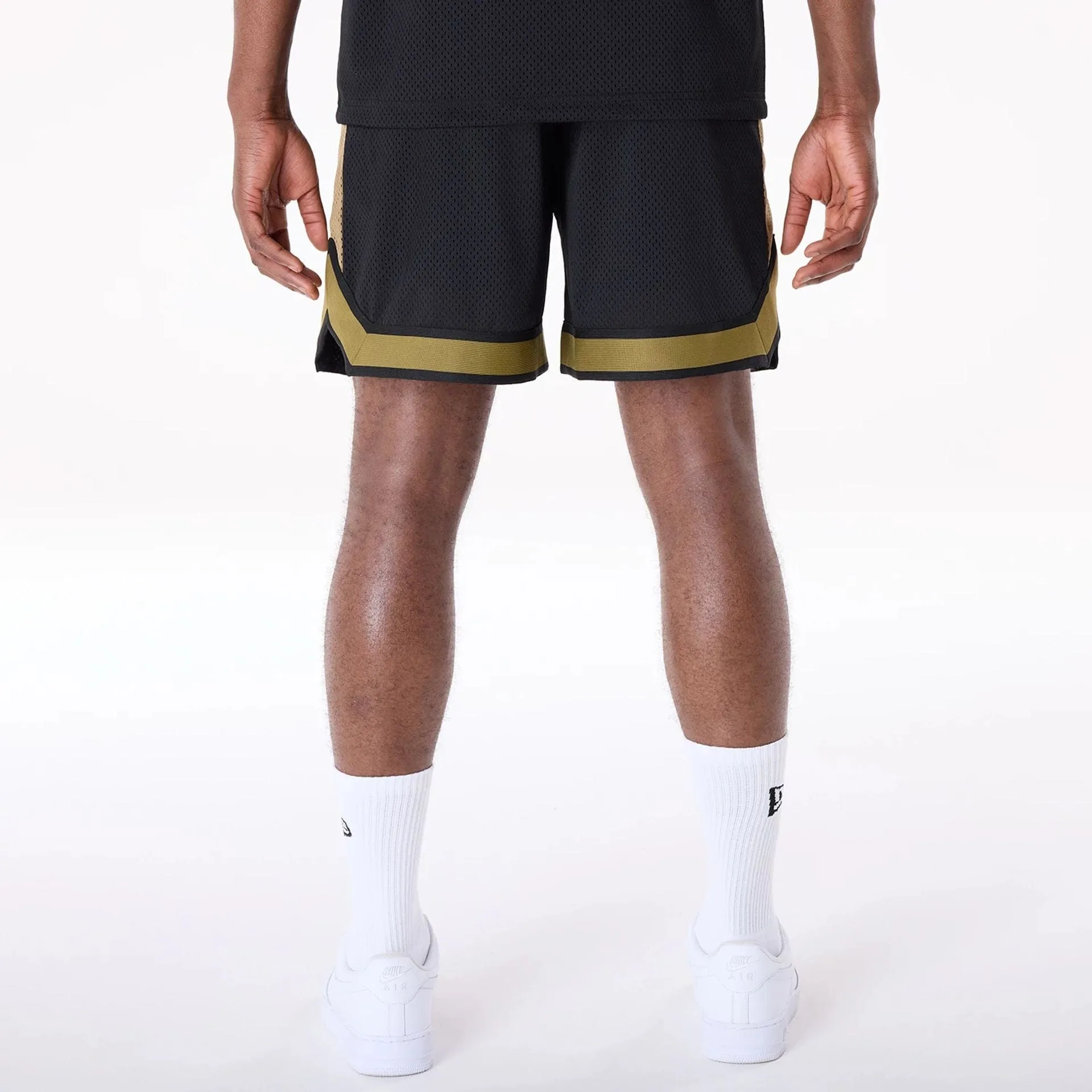 San Francisco 49ers NFL Mesh Black Shorts Freestyle Comfort