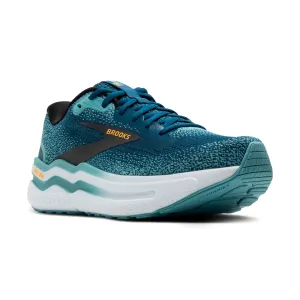 Brooks Mens Trainer Ghost Max 2 Moroccan Blue/Aqua/Orange Pop Comfort - fit