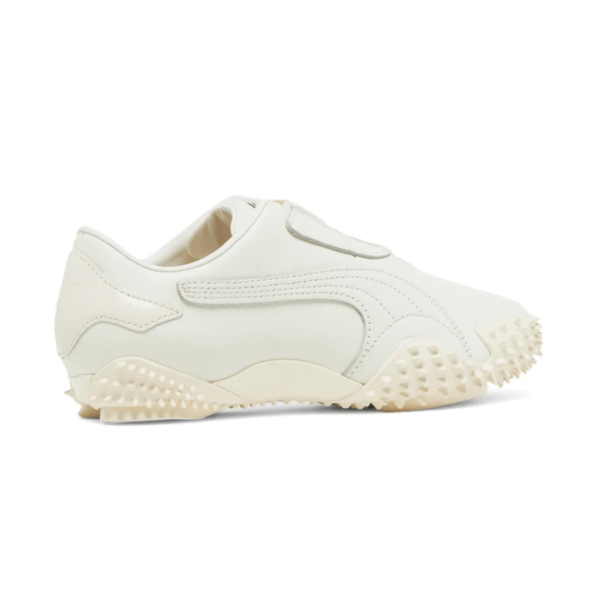 cool material Puma Women's Mostro Frosted Ivory Leather