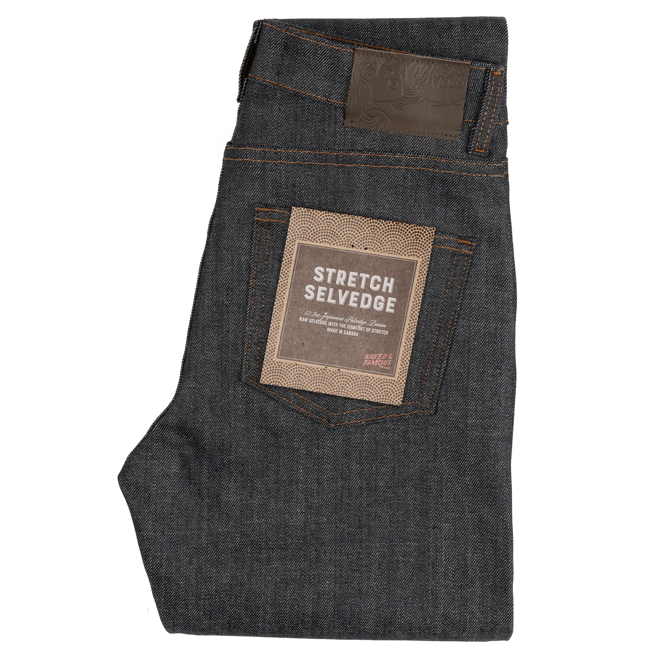 Affordable Neutral Holiday Vibes Smooth Texture High Skinny - Stretch Selvedge Raw