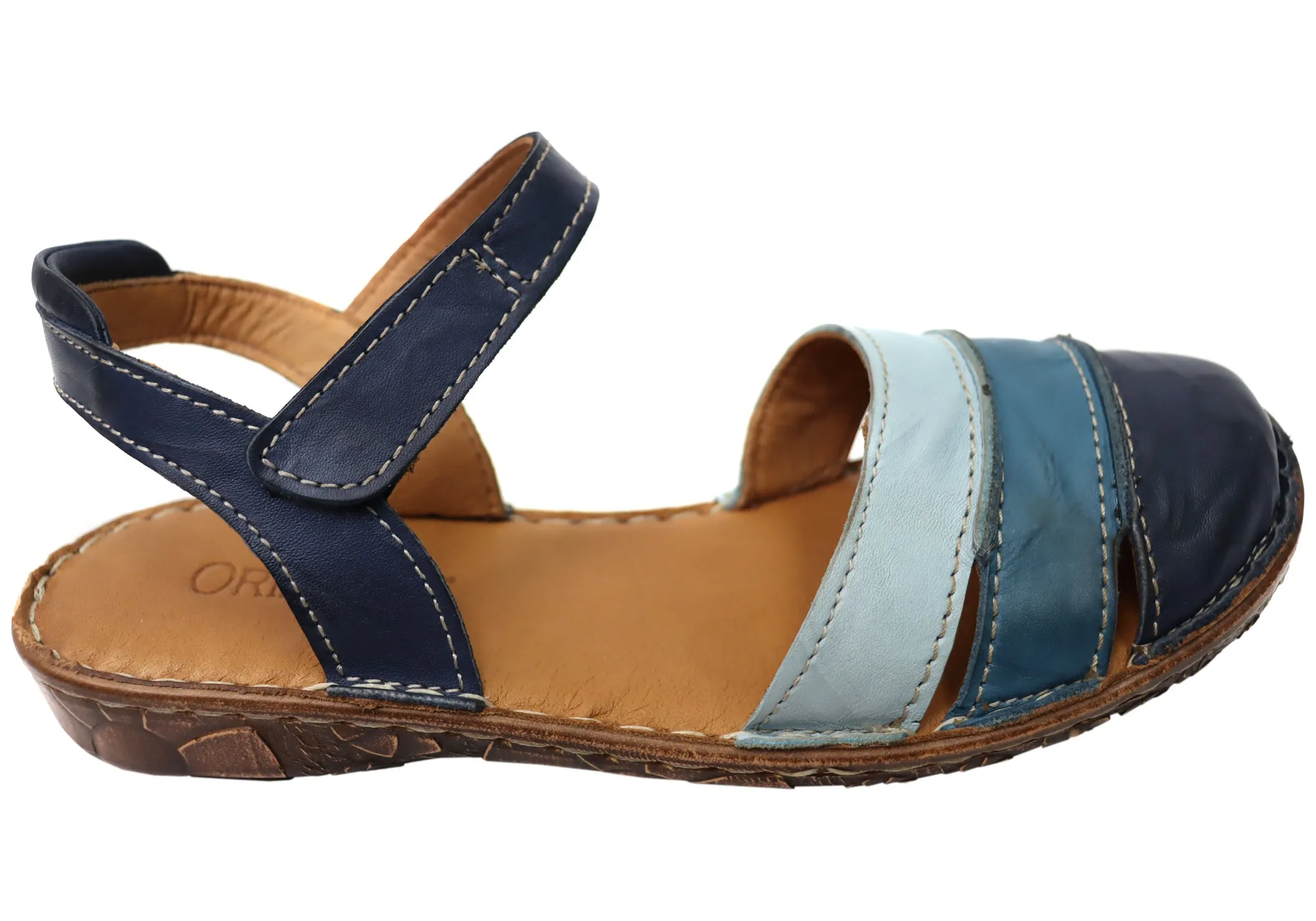 Orizonte Pettra Womens European Comfortable Leather Shoes Anytime Fit