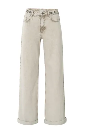 All Fit Design YAYA Womens Jeans 01-311111-507 Washed Brown