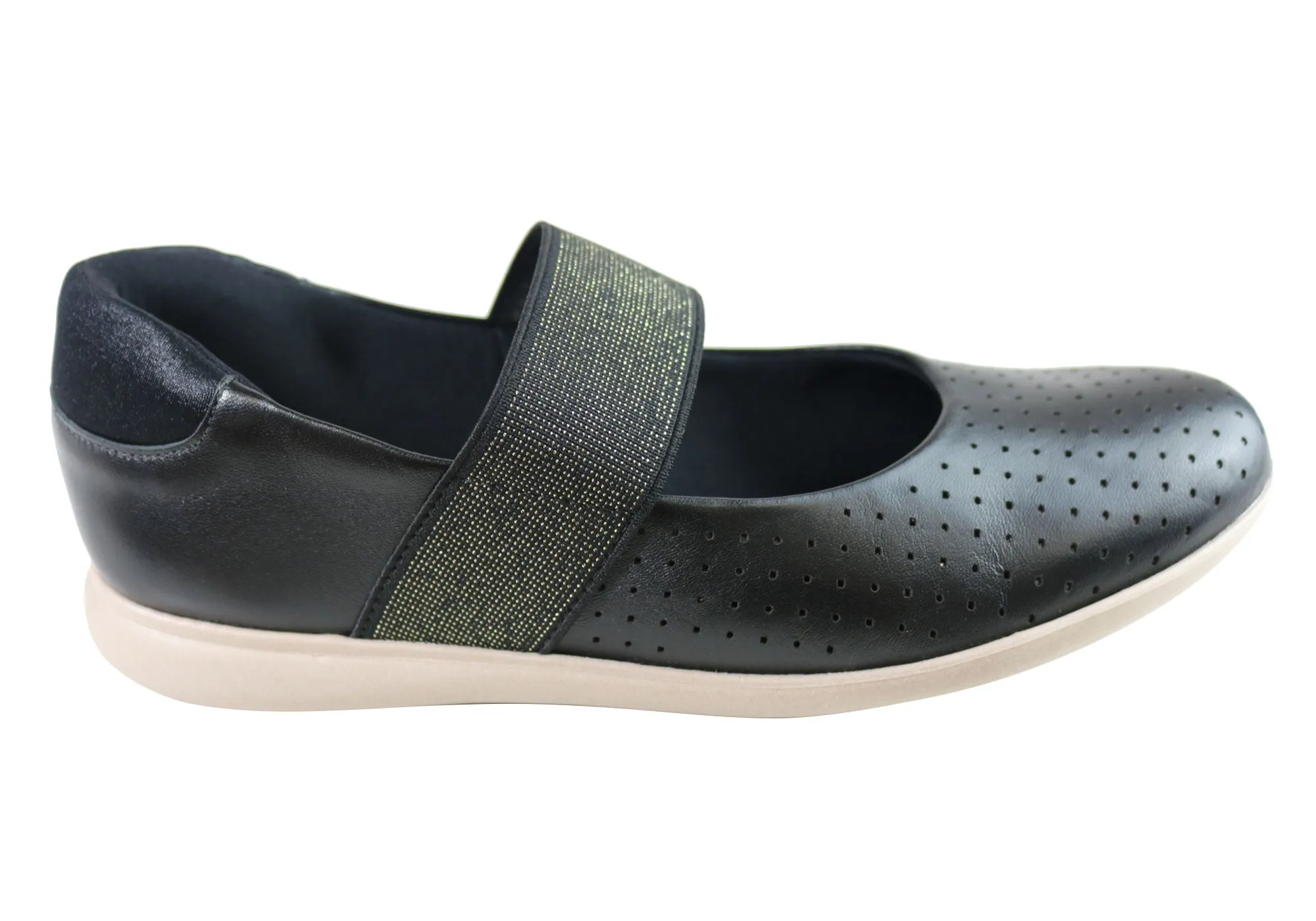 Usaflex Cecilia Womens Comfortable Leather Shoes Made In Brazil Smart Style Coach Hike