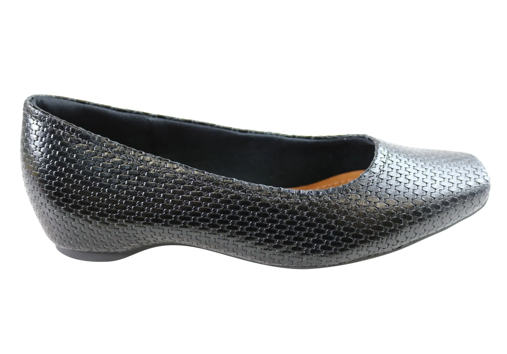 Foam Wedge Platform Bounce Back Midsole Usaflex Emery Womens Comfortable Leather Shoes Made In Brazil