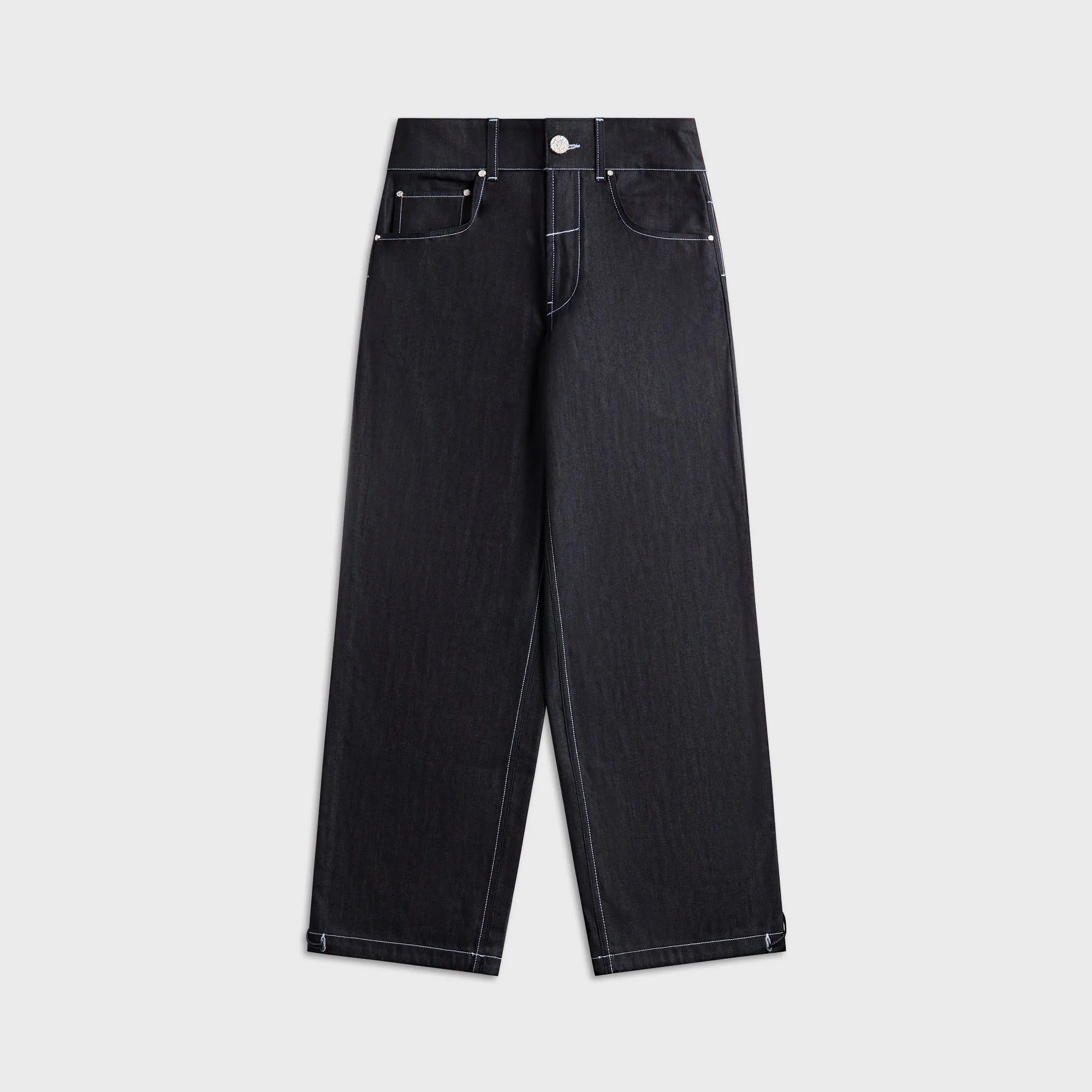 Veneda Carter Duo Jean - Denim Luxury Minimalist Heavy Duty Zipper Mechanism