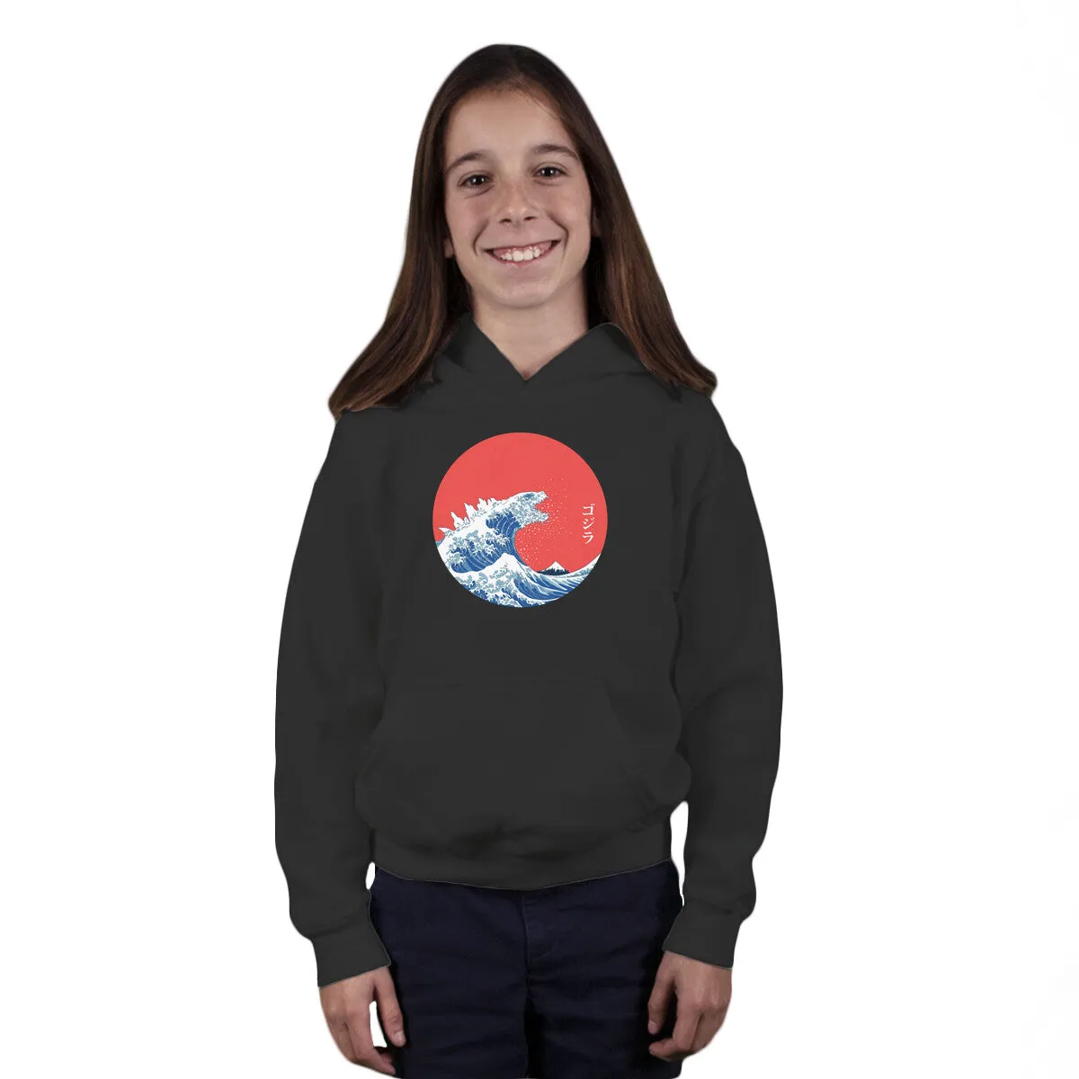 Comfy Street Easy Layering Hokusai Gojira-Variant