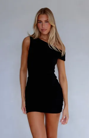 City Ready Rush For Me Mini Dress Black