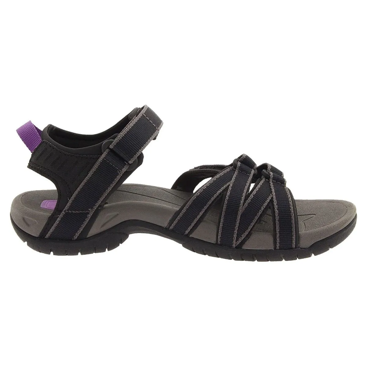 Teva Women's Tirra Black/Grey Fabric Grass Jog