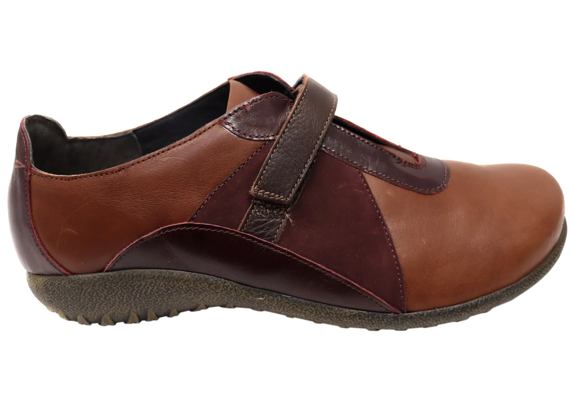 Sport Street Naot Amiria Womens Leather Comfortable Shoes With Adjustable Strap