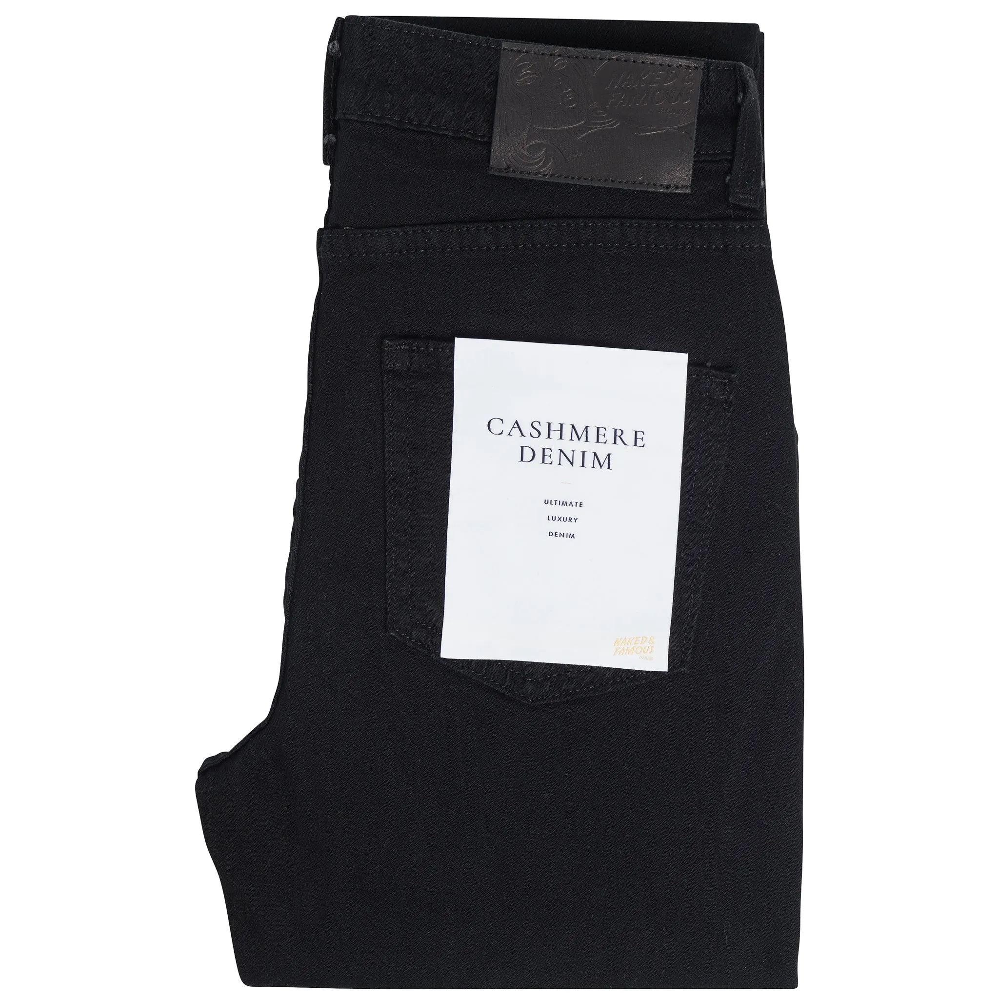 Eco Friendly Lightweight Modern High Skinny - Black Cashmere