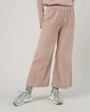 Wide Leg Corduroy Pants Glasse Versatile Waist Everyday Flex