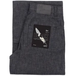 Active Days Wide Wild West  - Black Lightweight Denim - Black