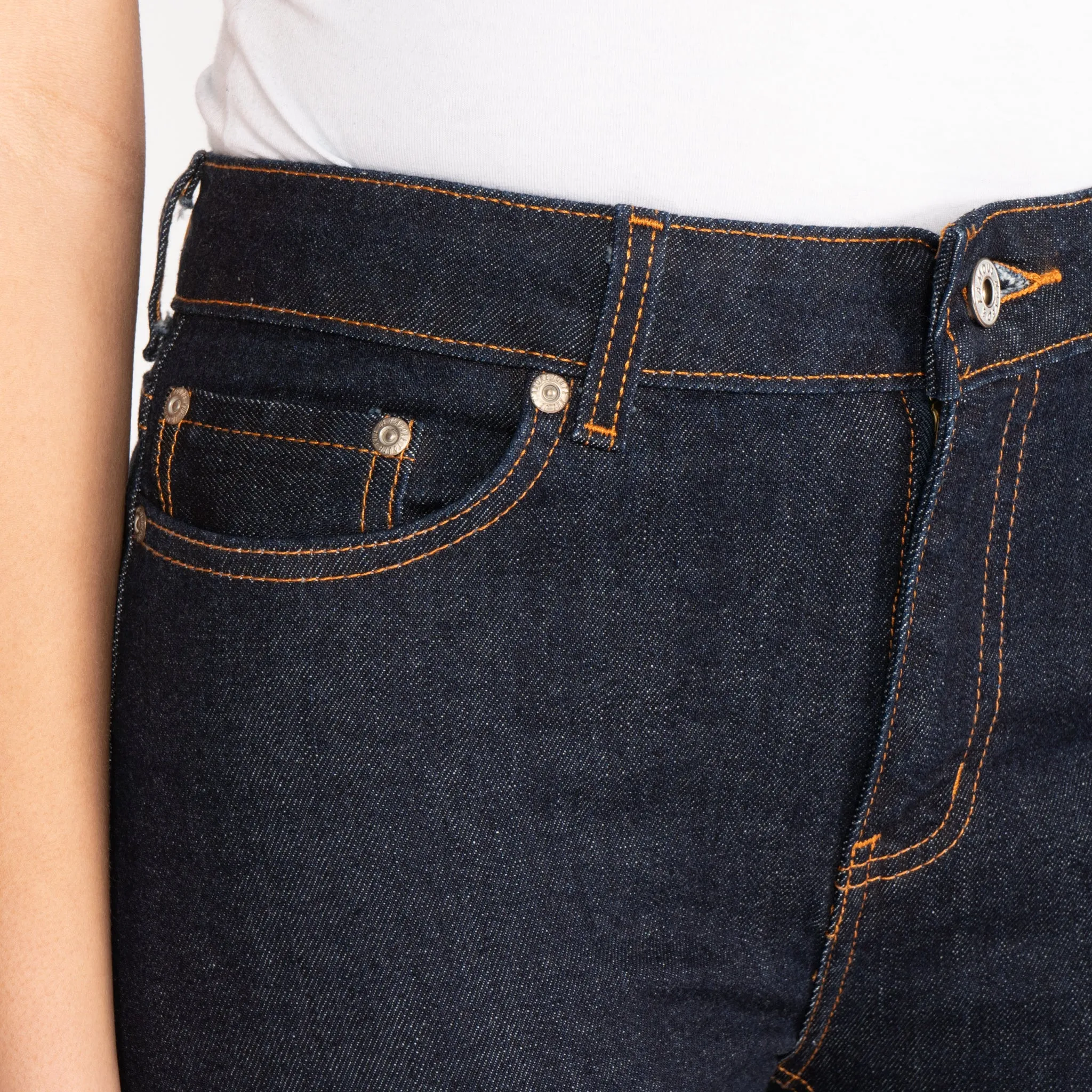 Strong Stitch Bold Look Professional Wear Women's - High Skinny - 11oz Stretch Selvedge