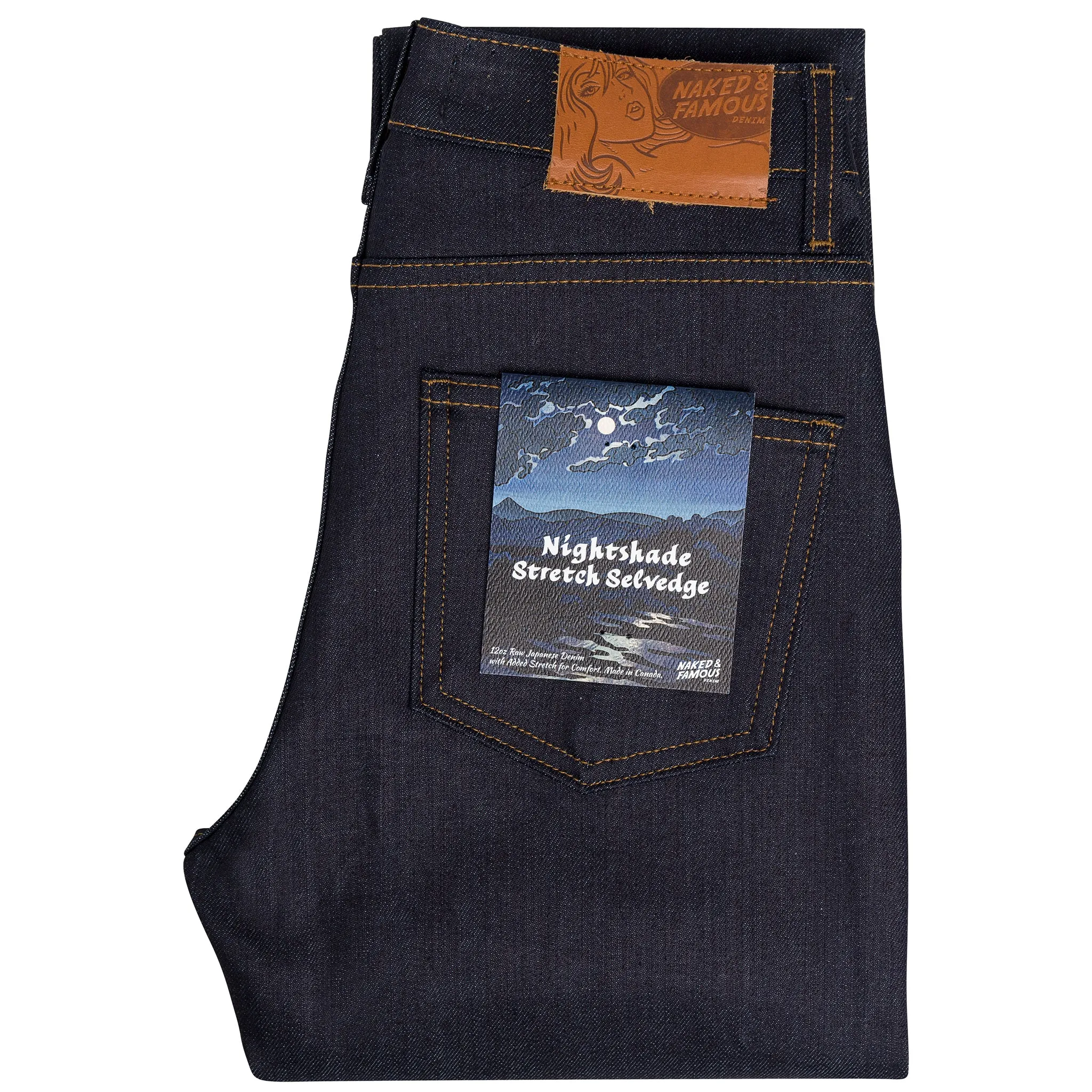 Women's - High Skinny - Nightshade Stretch Selvedge Outdoor Adventure Adult Fashion Comfortable Tailoring