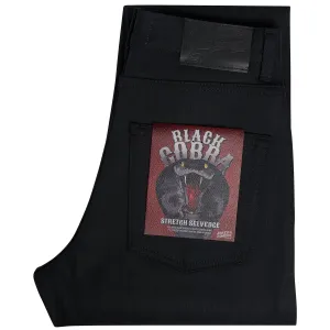 Weekend Warrior Adult Fashion Gym Ready Women's - Max - Black Cobra Stretch Selvedge