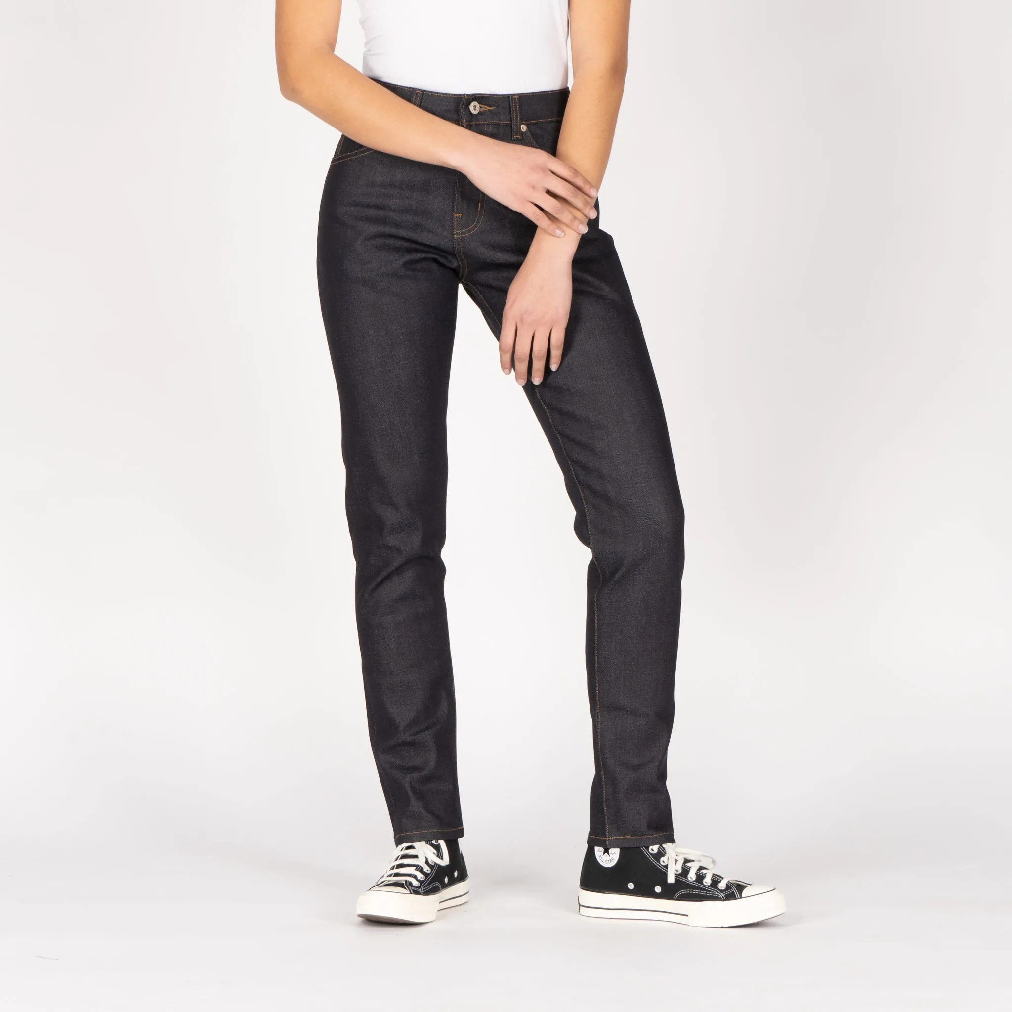 Women's - Max - Nightshade Stretch Selvedge Fit Essential
