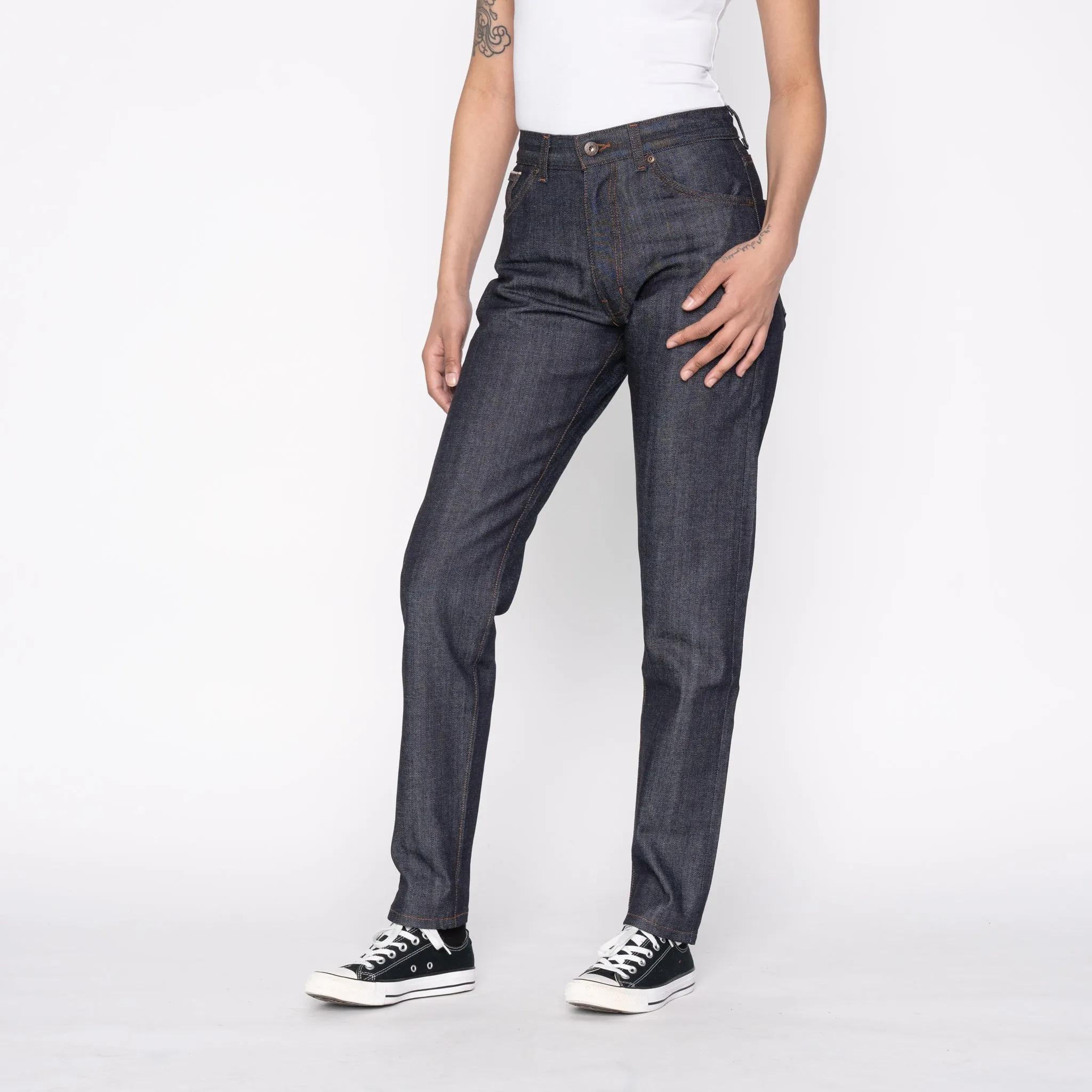 Women's - Max - Stretch Selvedge Raw Stretch Free Fit