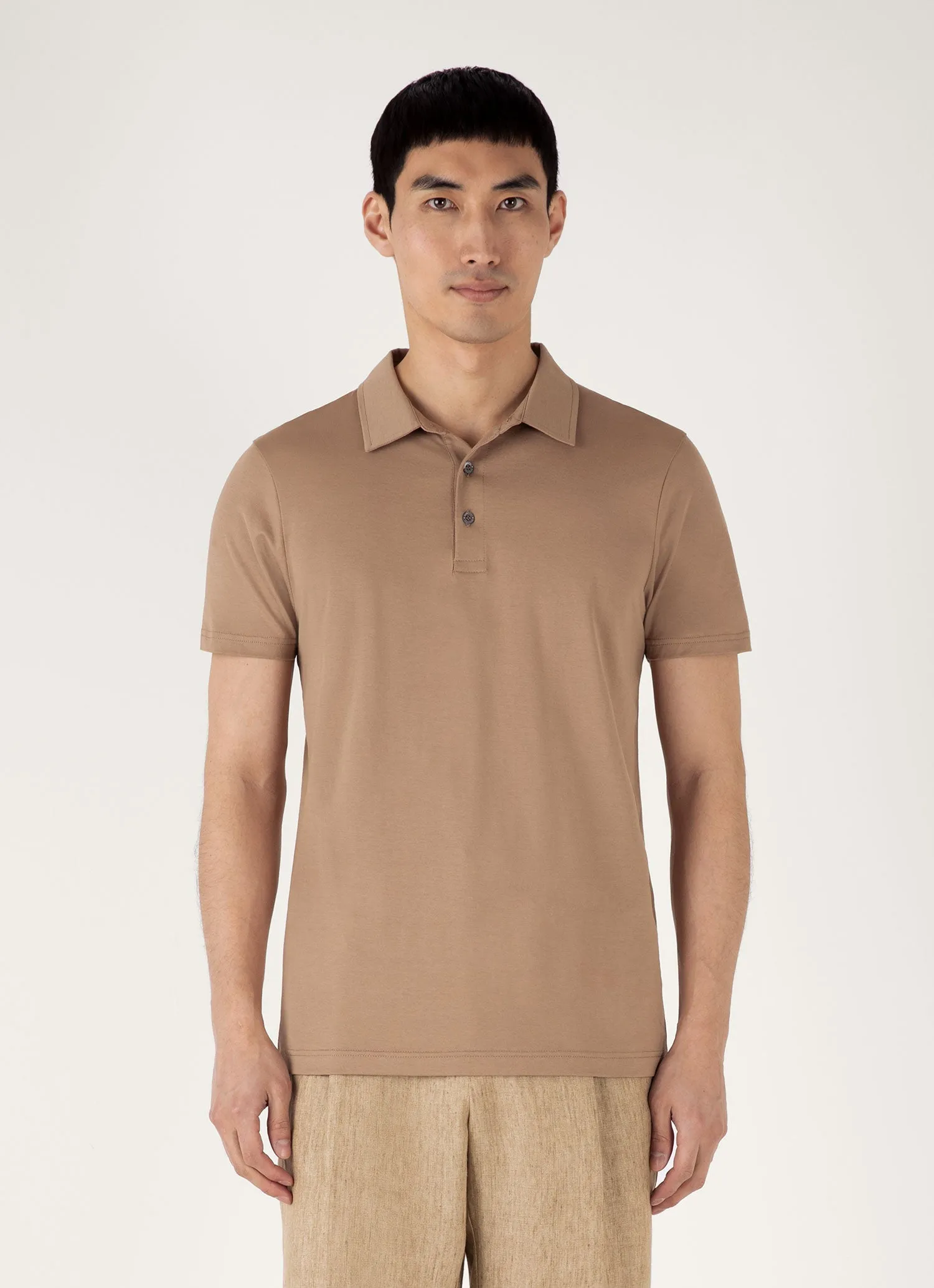 Bohemian freedom Men's Classic Jersey Polo Shirt in Dune
