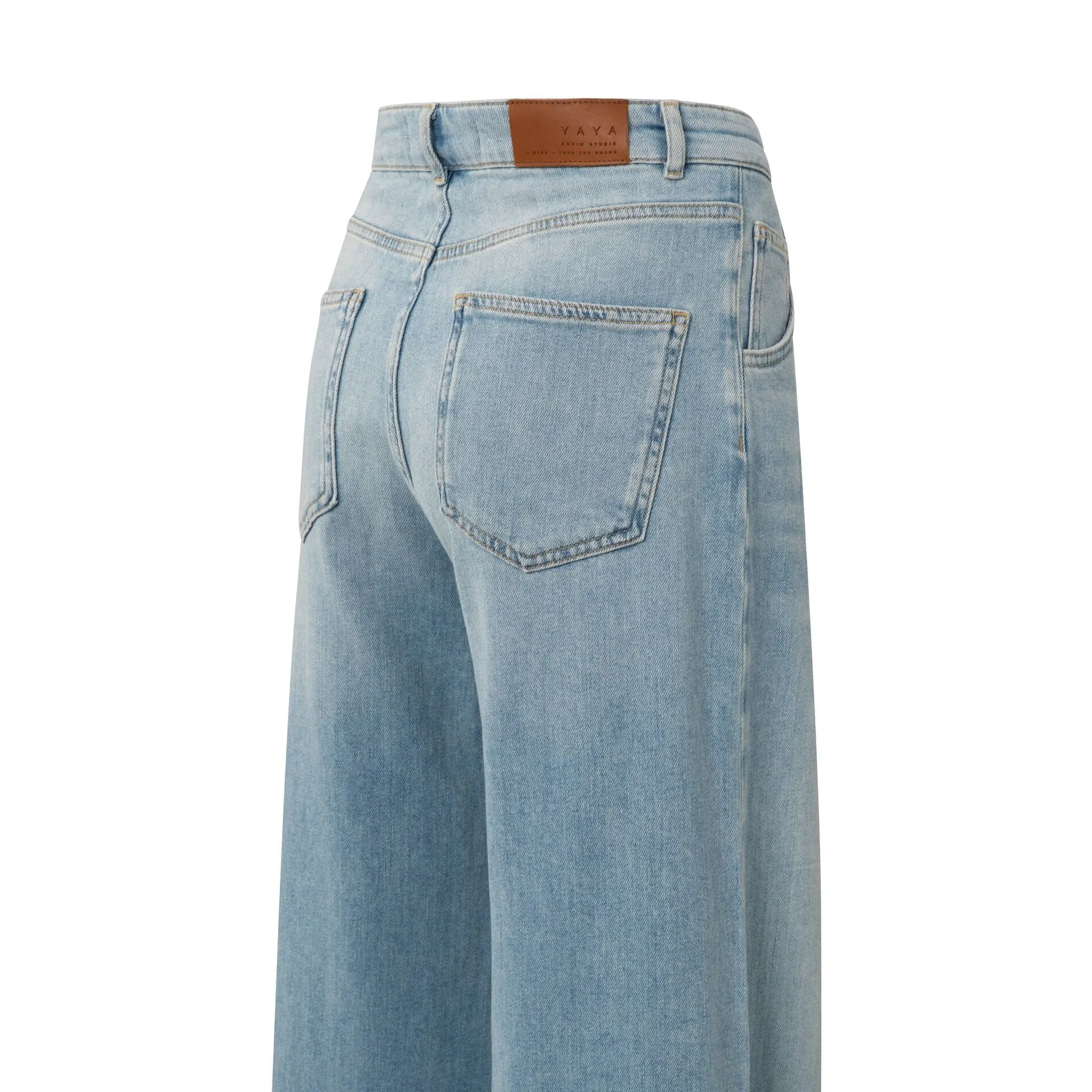 YAYA Womens Jeans 01-311103-504 Light Blue Denim Stylish Vibes Favorite Basic