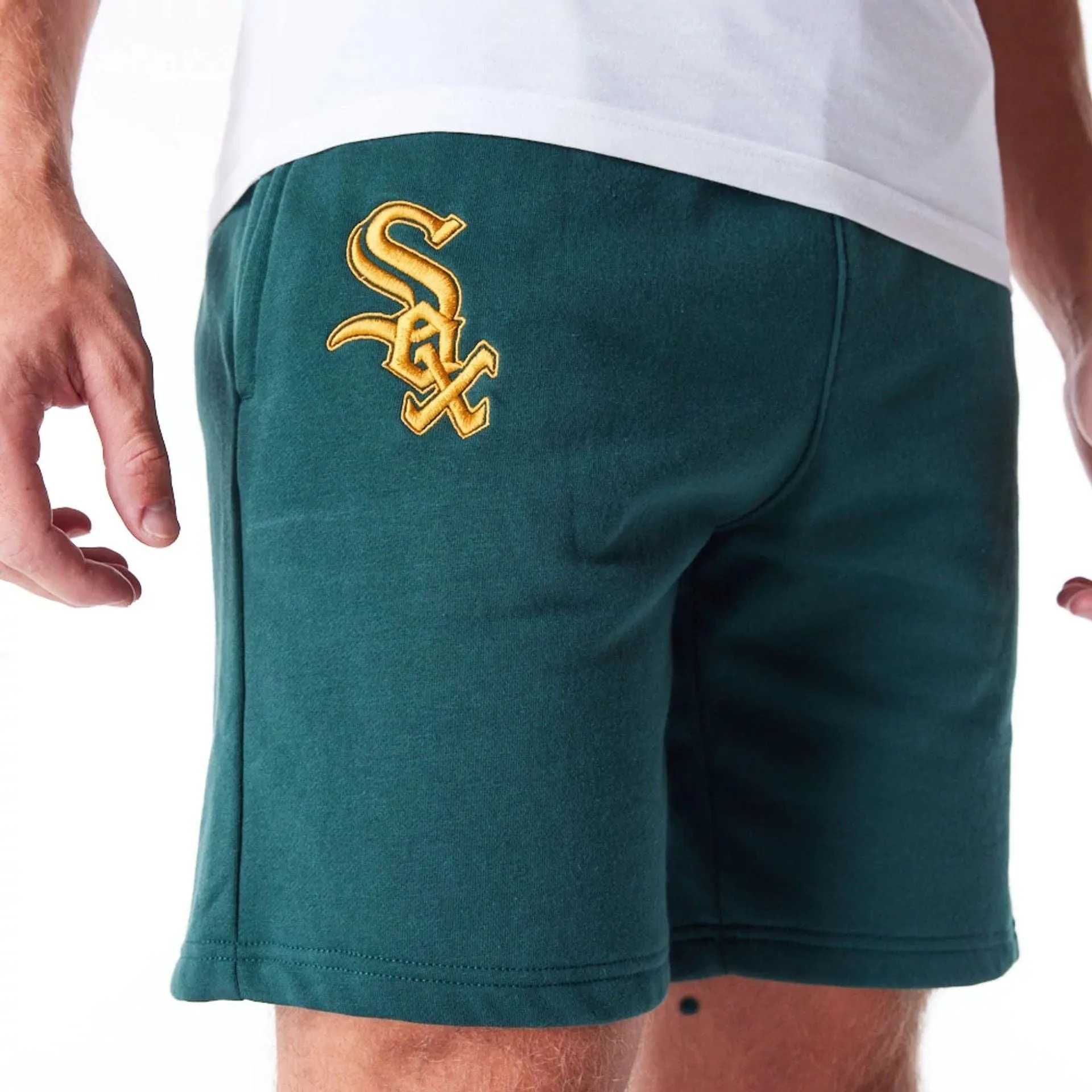 Polyester fabric Chicago White Sox League Essential Dark Green Shorts