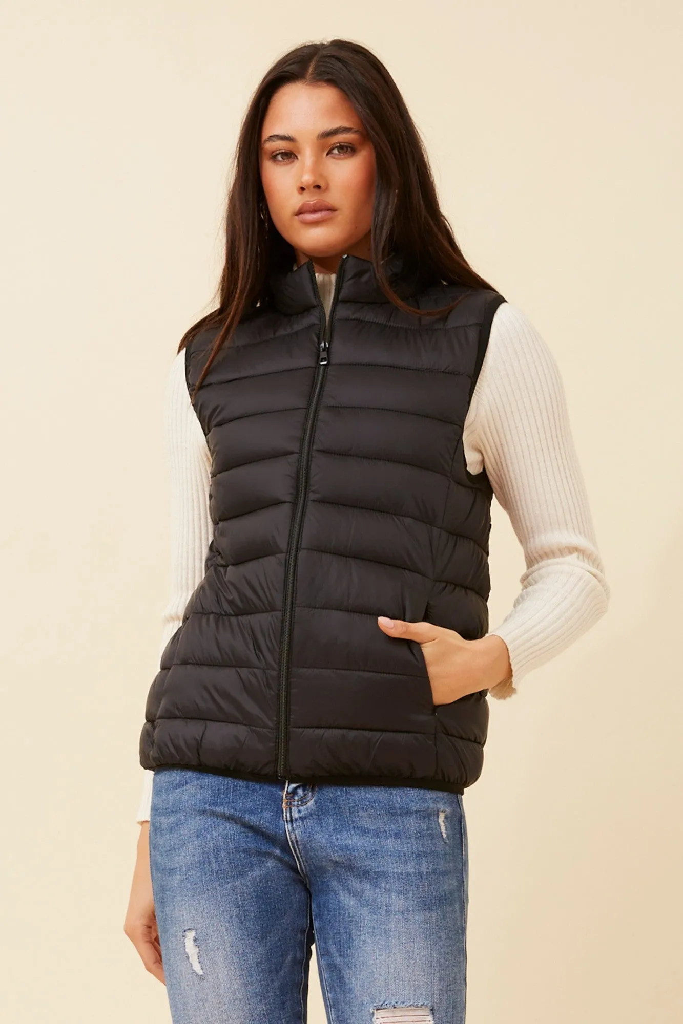 Compression Layer Warm Essentials ZARLA PUFFER VEST