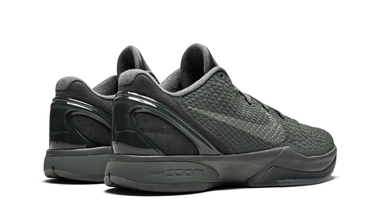 Soft TPU Overlays Zoom Kobe 6 FTB "Fade To Black"